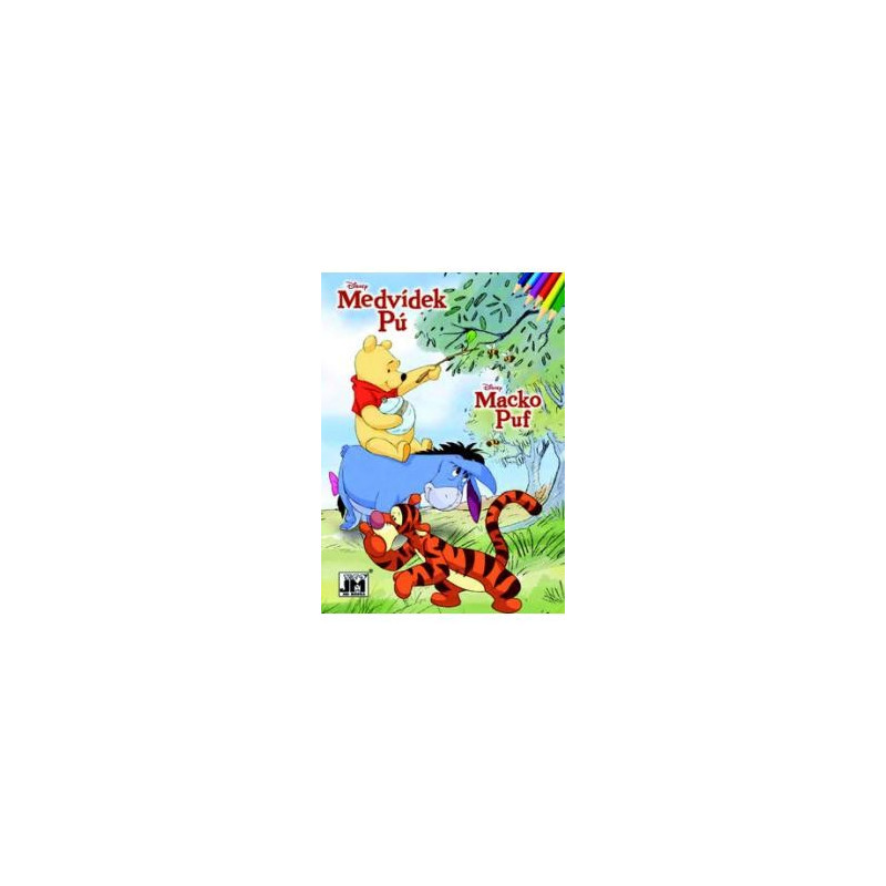 Winnie the Pooh Colouring Booklet / Omalovanka Medvidek Pu