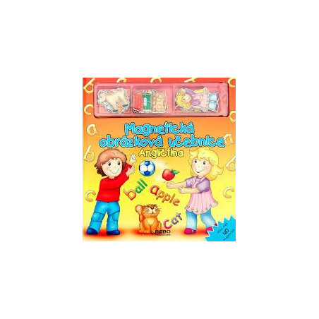 Learn the English Alphabet and Play with Magnetic Pictures / Magneticka obrazkova ucebnice