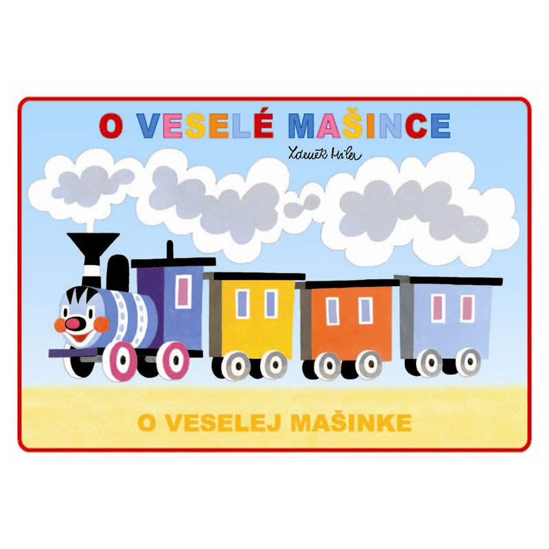 Happy Train Colouring Booklet / Omalovanka O Vesele Masince